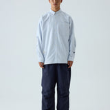 Harbor Stripe Oxford - Blue Stripe