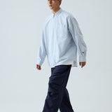 Harbor Stripe Oxford - Blue Stripe