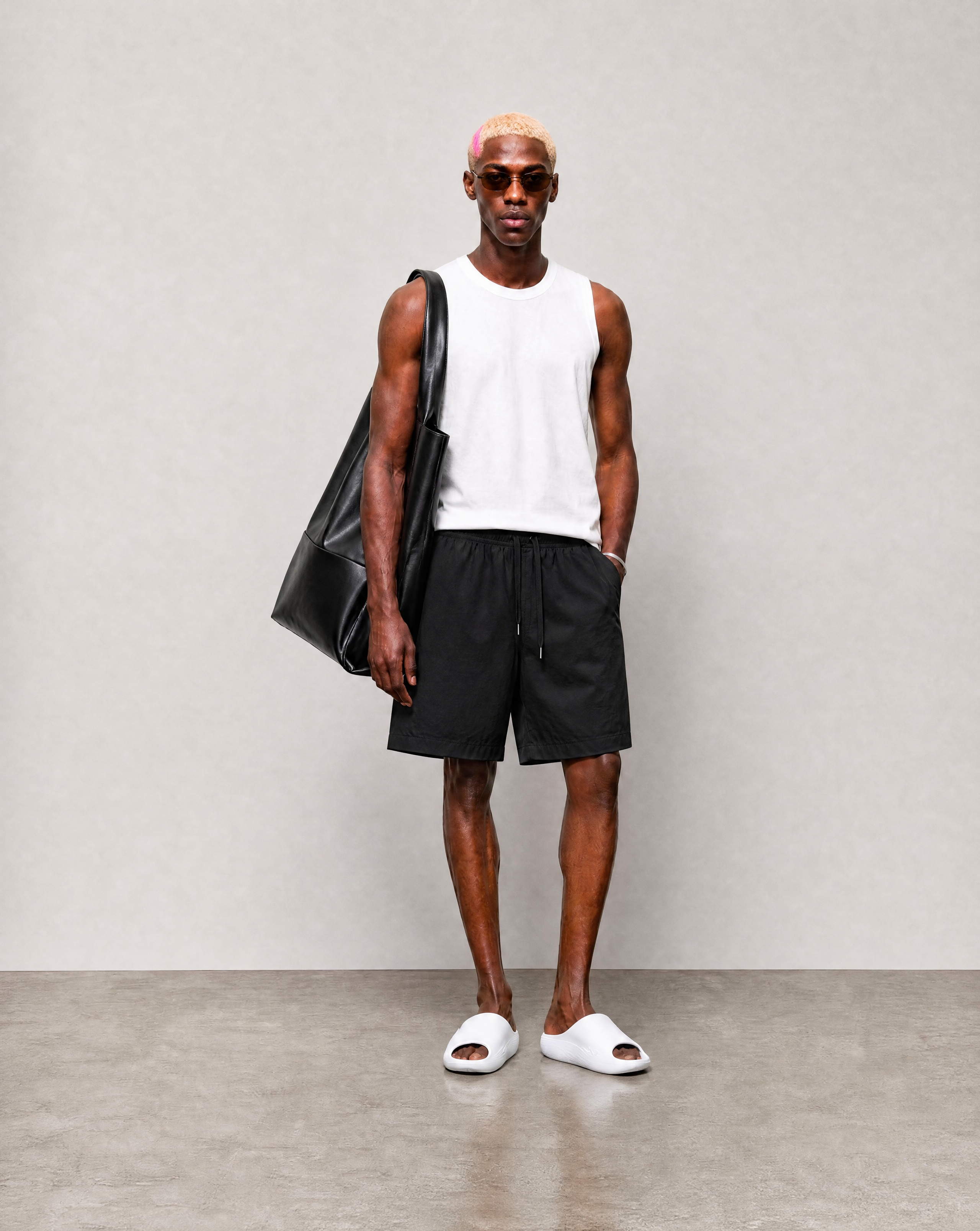 Bondi Shorts - Black - front view