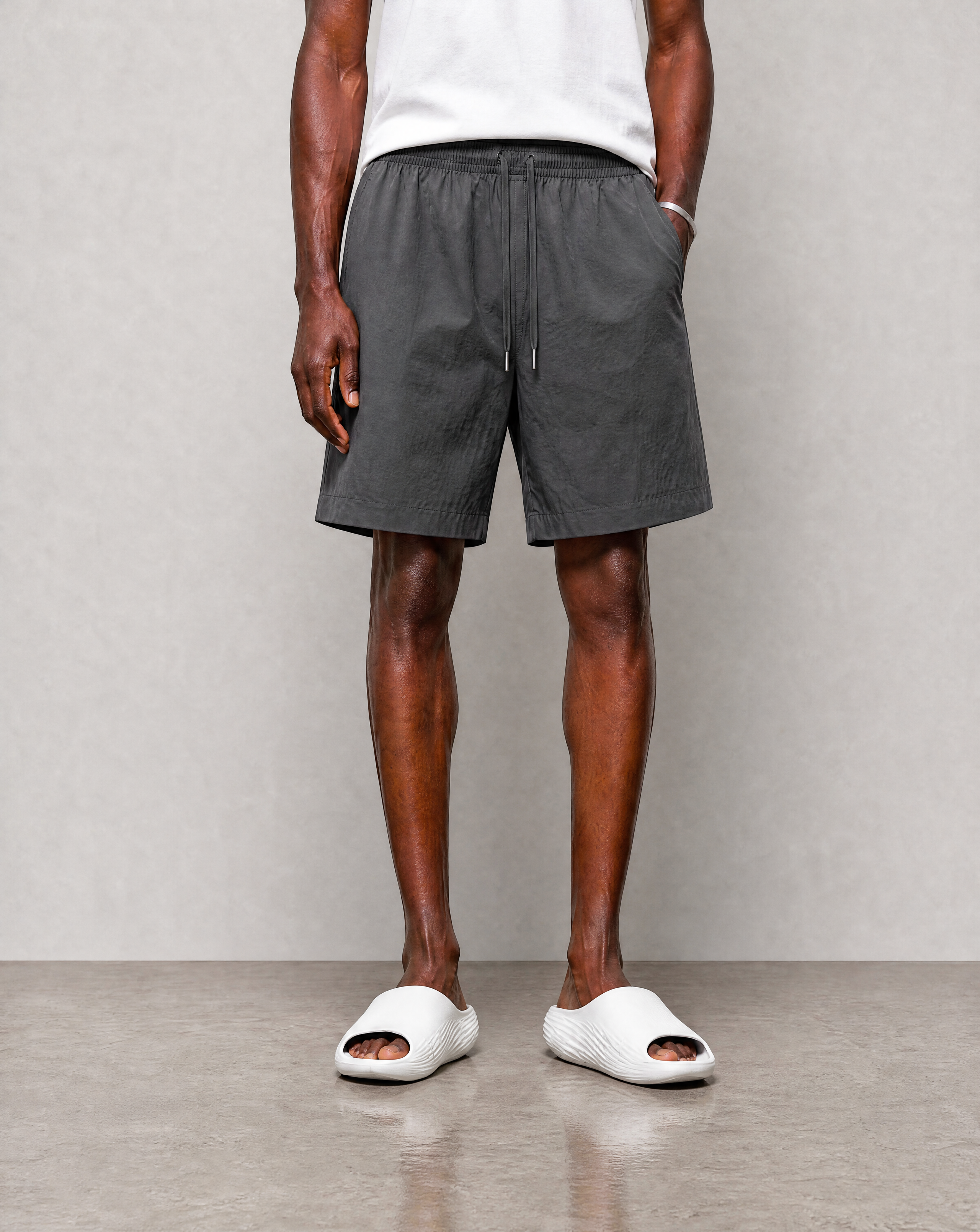 Bondi Shorts - Charcoal - back view