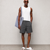 Bondi Shorts - Charcoal - front view