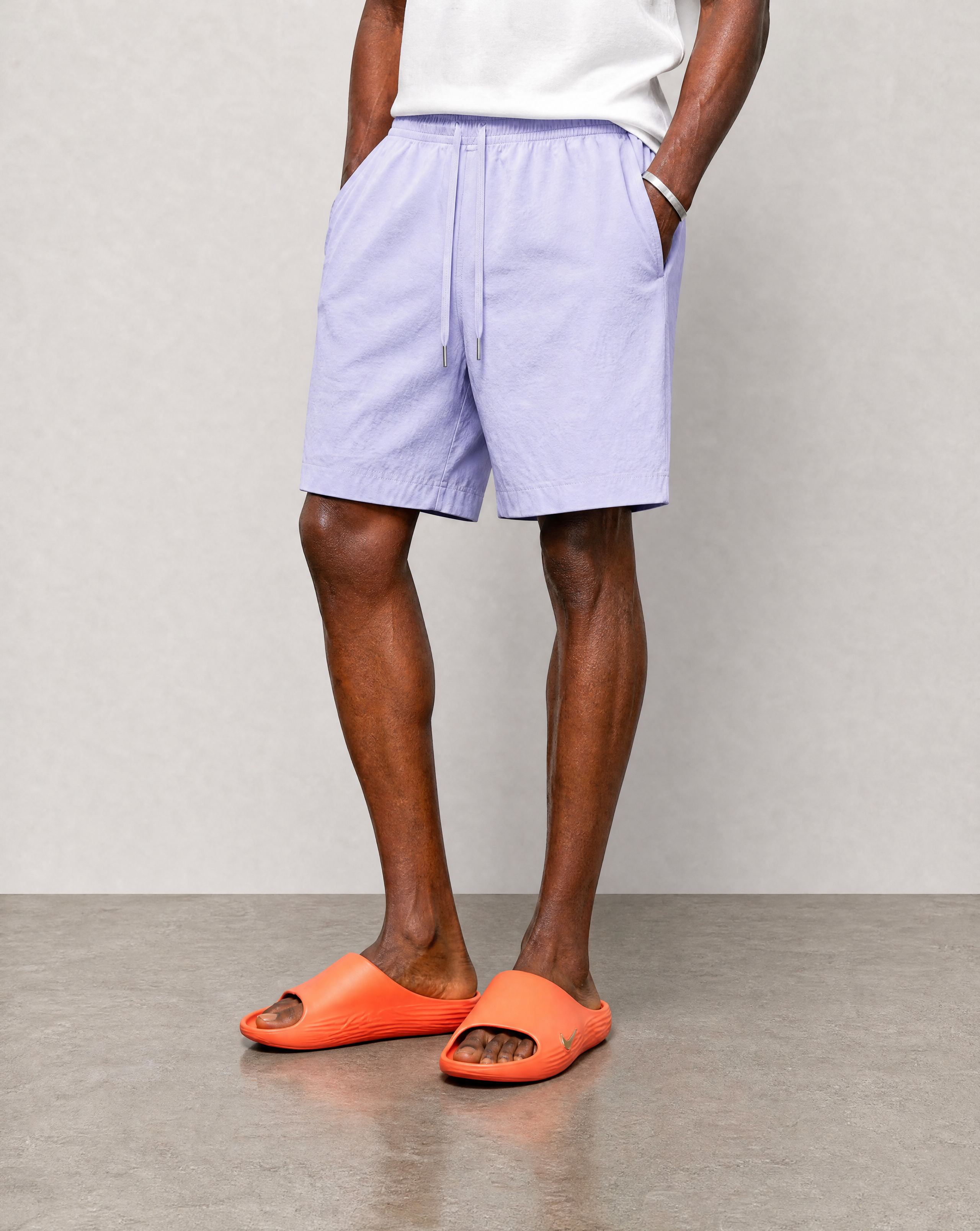 Bondi Shorts - Lavender - side view