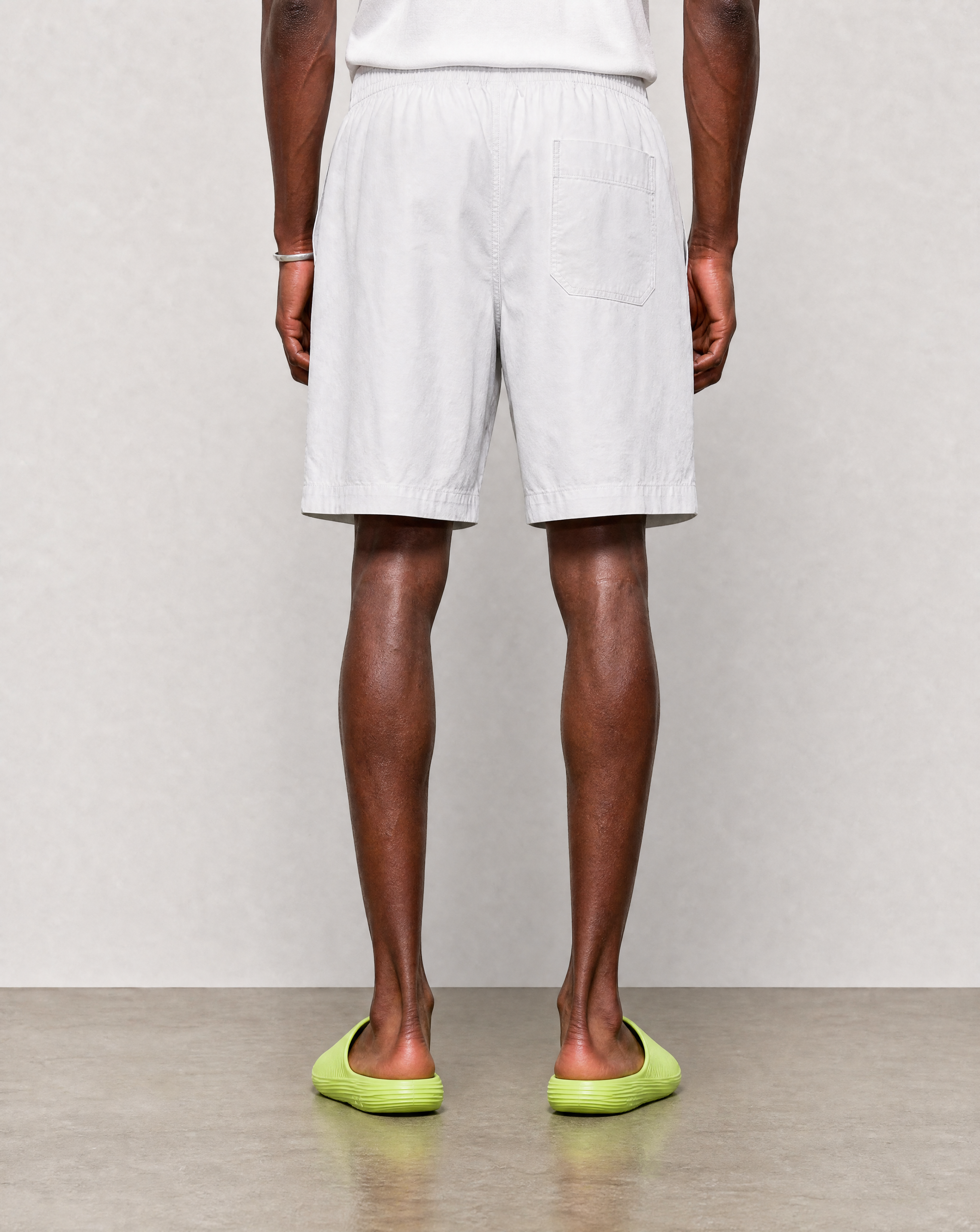 Bondi Shorts - Light Grey - back view