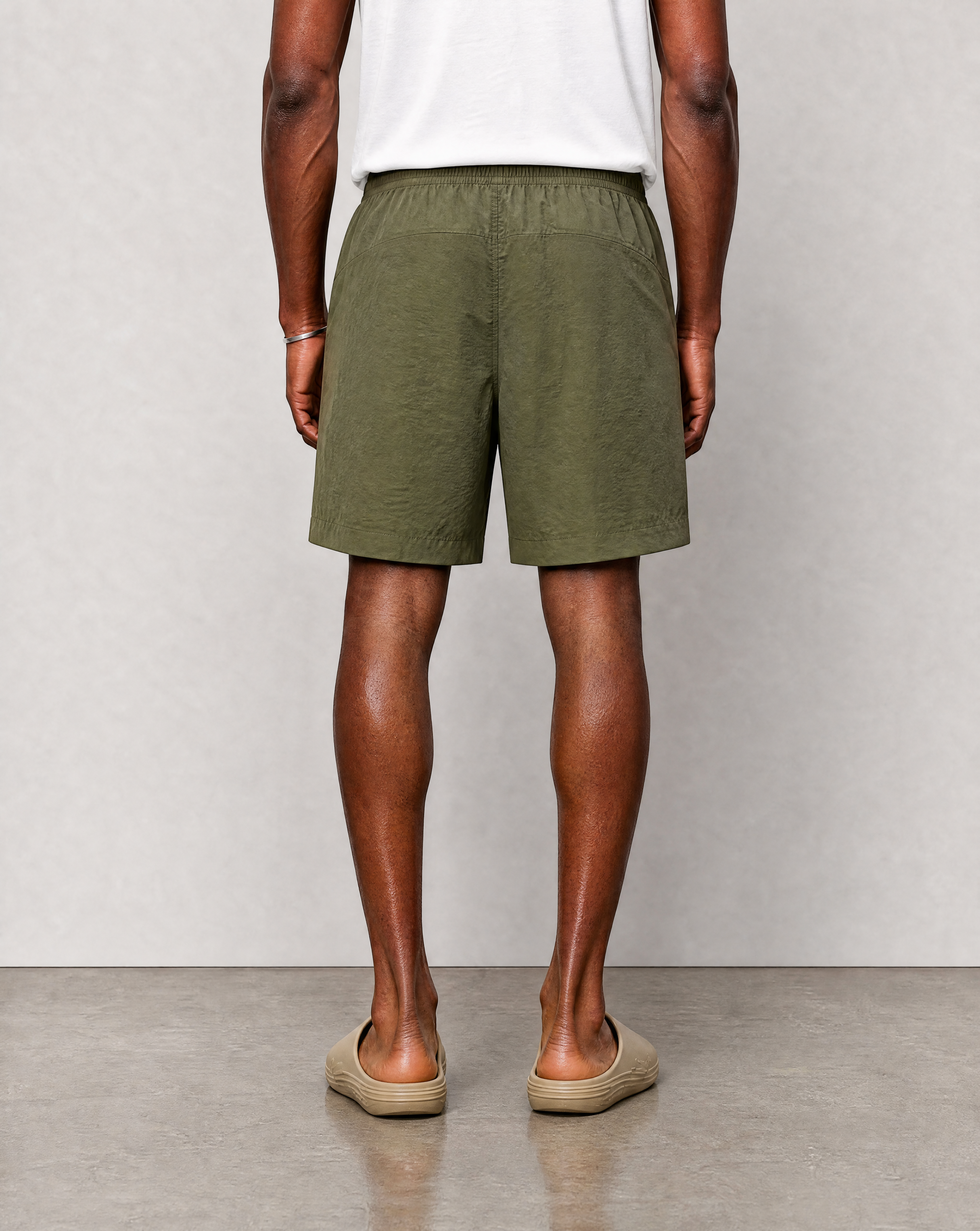 Bondi Shorts - Olive - back view