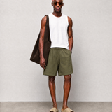 Bondi Shorts - Olive - front view