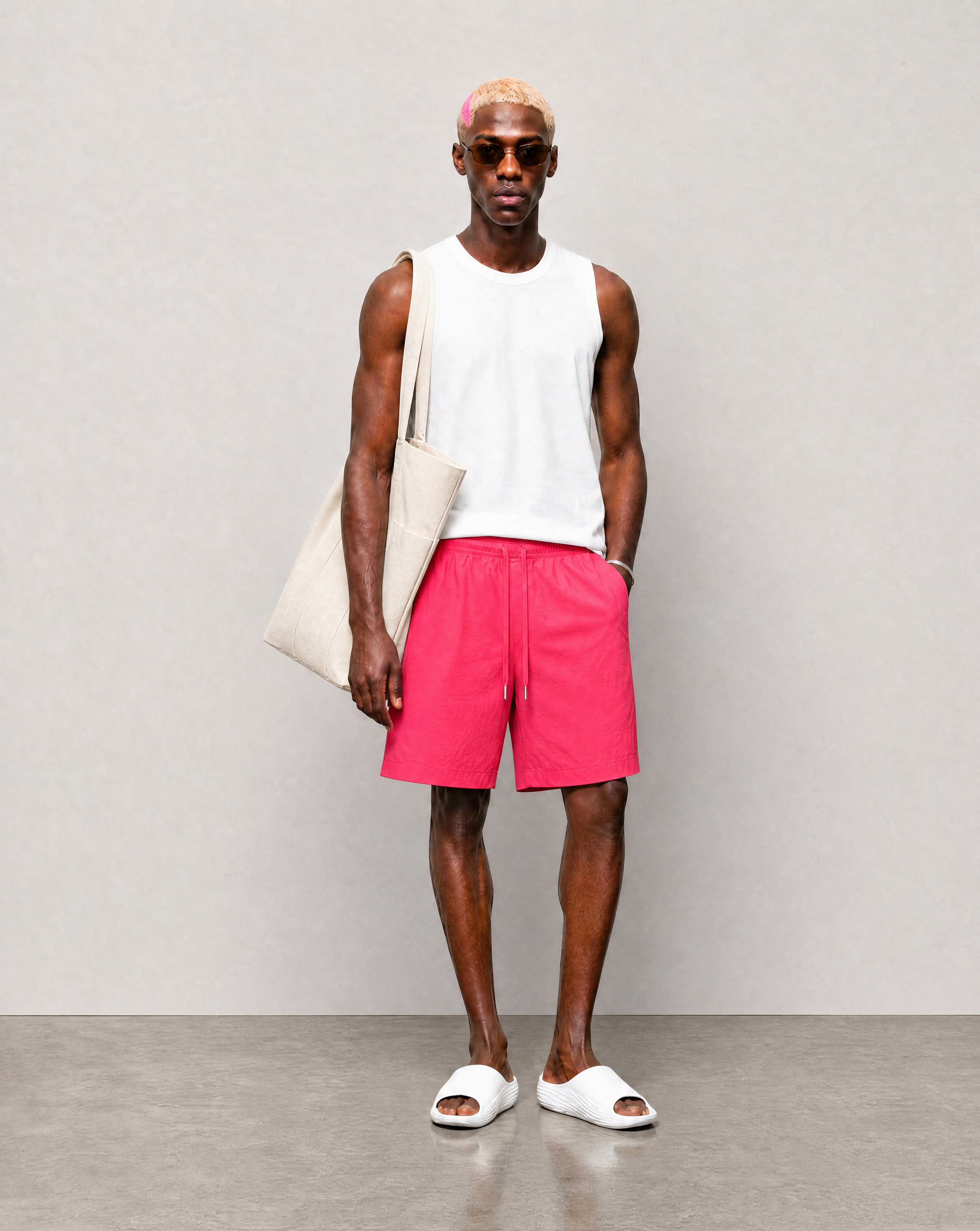 Bondi Shorts - Pink - front view
