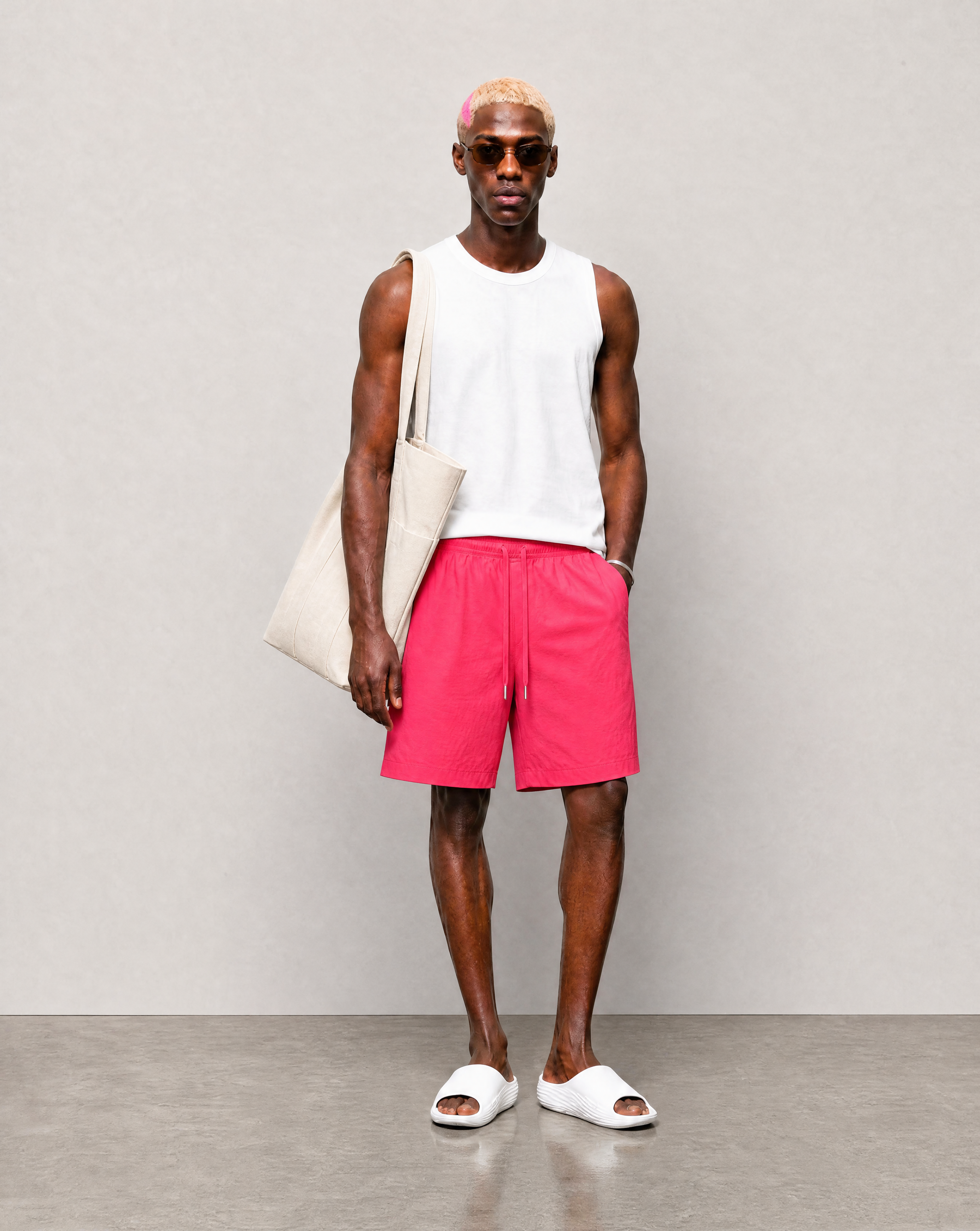 Bondi Shorts - Pink - front view