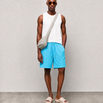 Bondi Shorts - Teal - front view