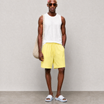 Bondi Shorts - Yellow - front view