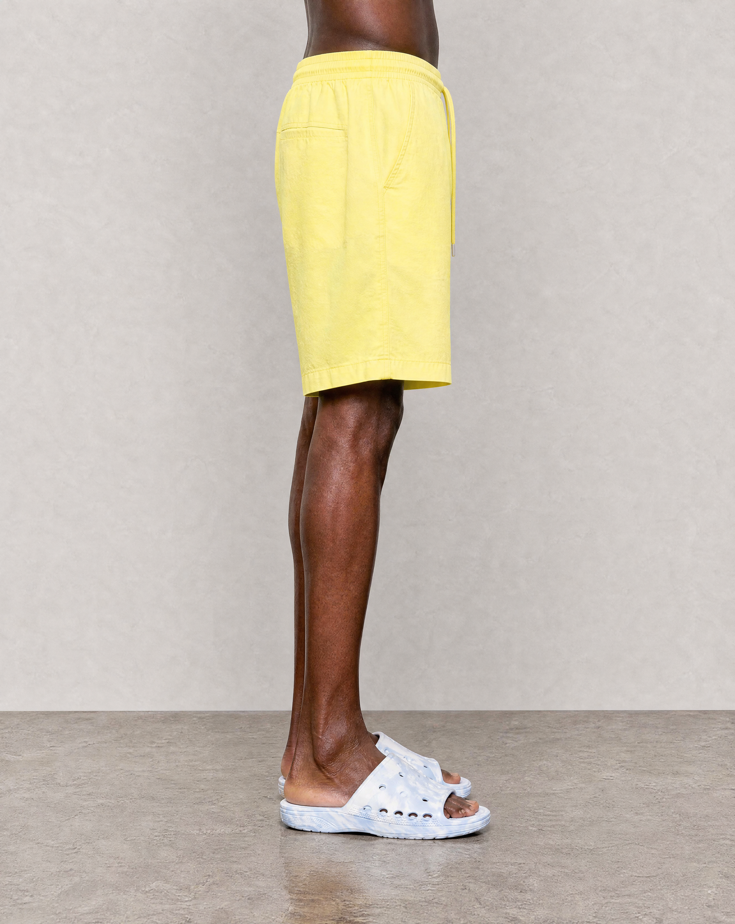 Bondi Shorts - Yellow - side view