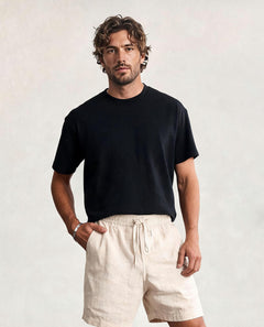 Hipland Frame Tee Black - detail