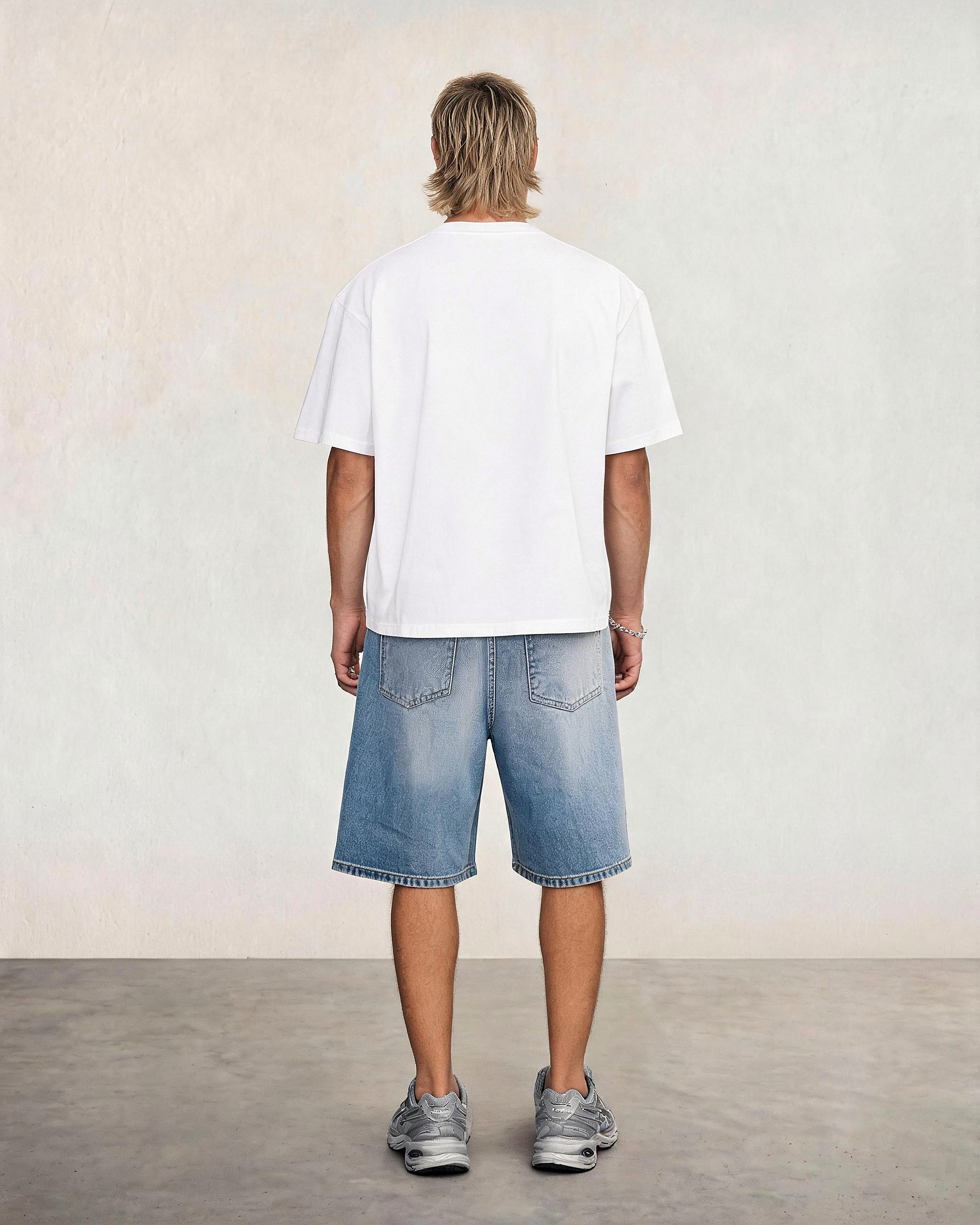 Hipland Frame Tee White - back