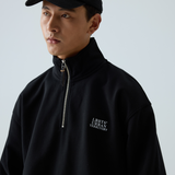 Quarter-Zip Sweatshirt - Black