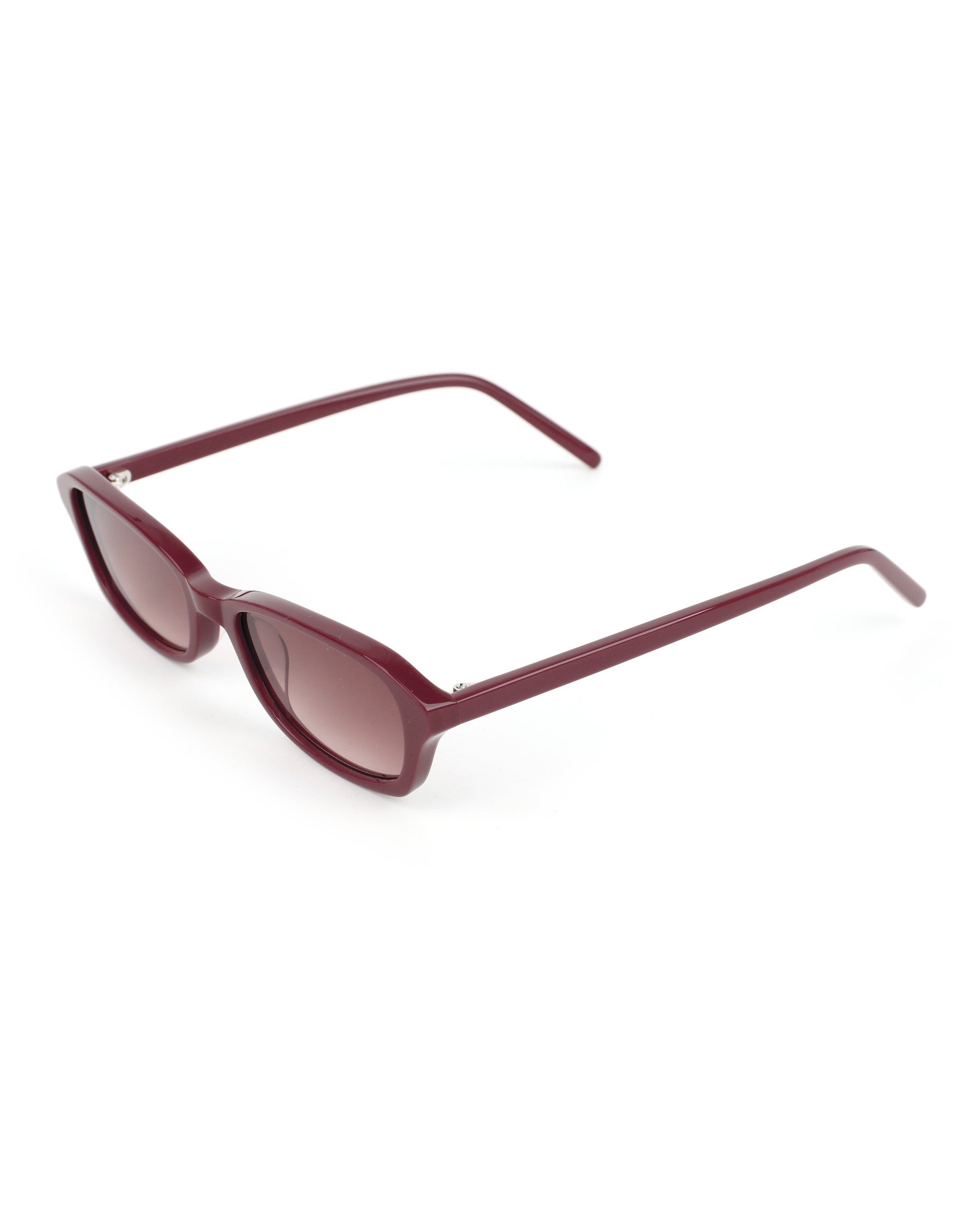 Kauai Sunglasses - Red Frame, Gradient Red Lens