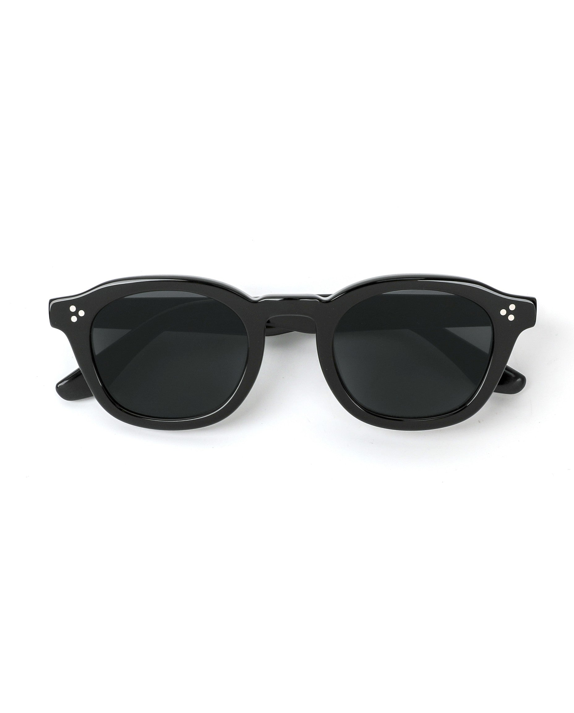 Tahiti Sunglasses - Black Frame, Grey Lens