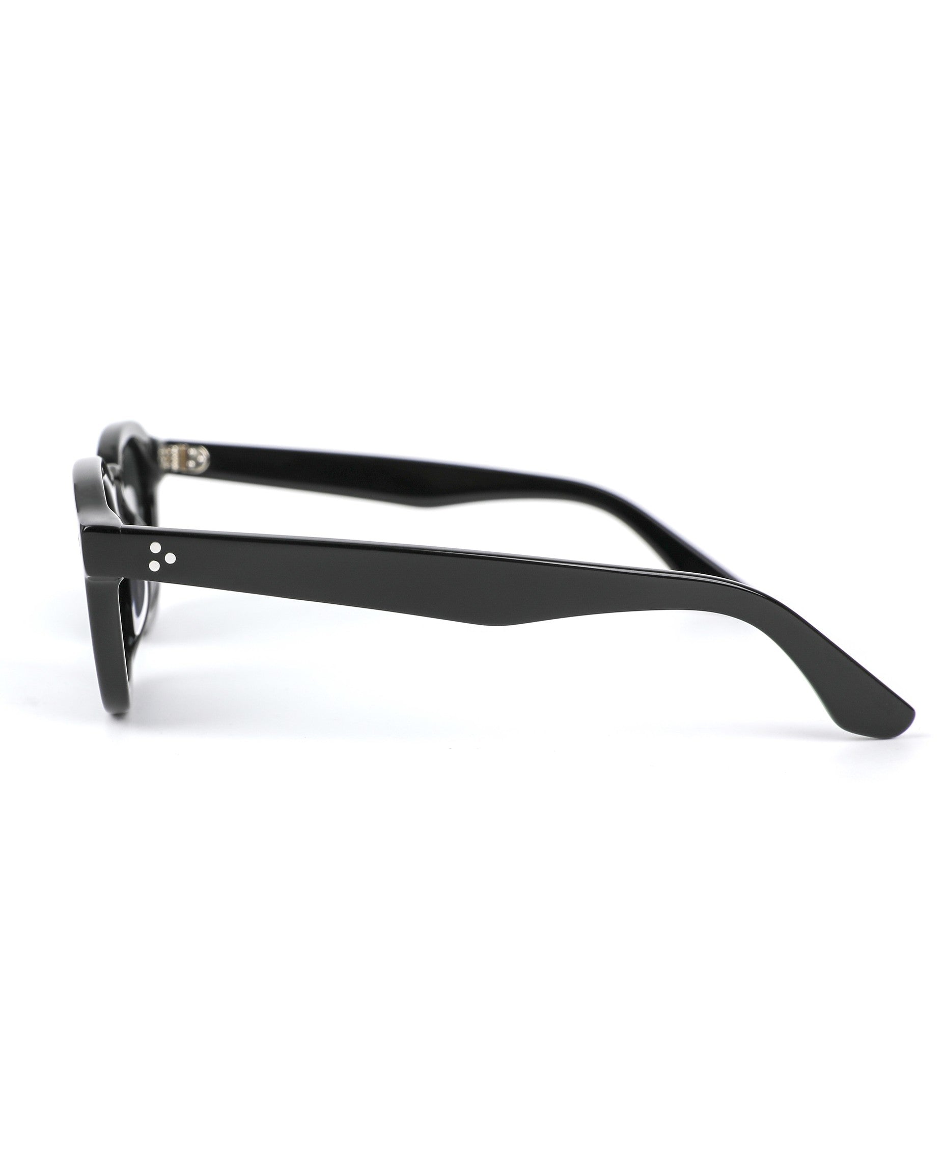 Tahiti Sunglasses - Black Frame, Grey Lens