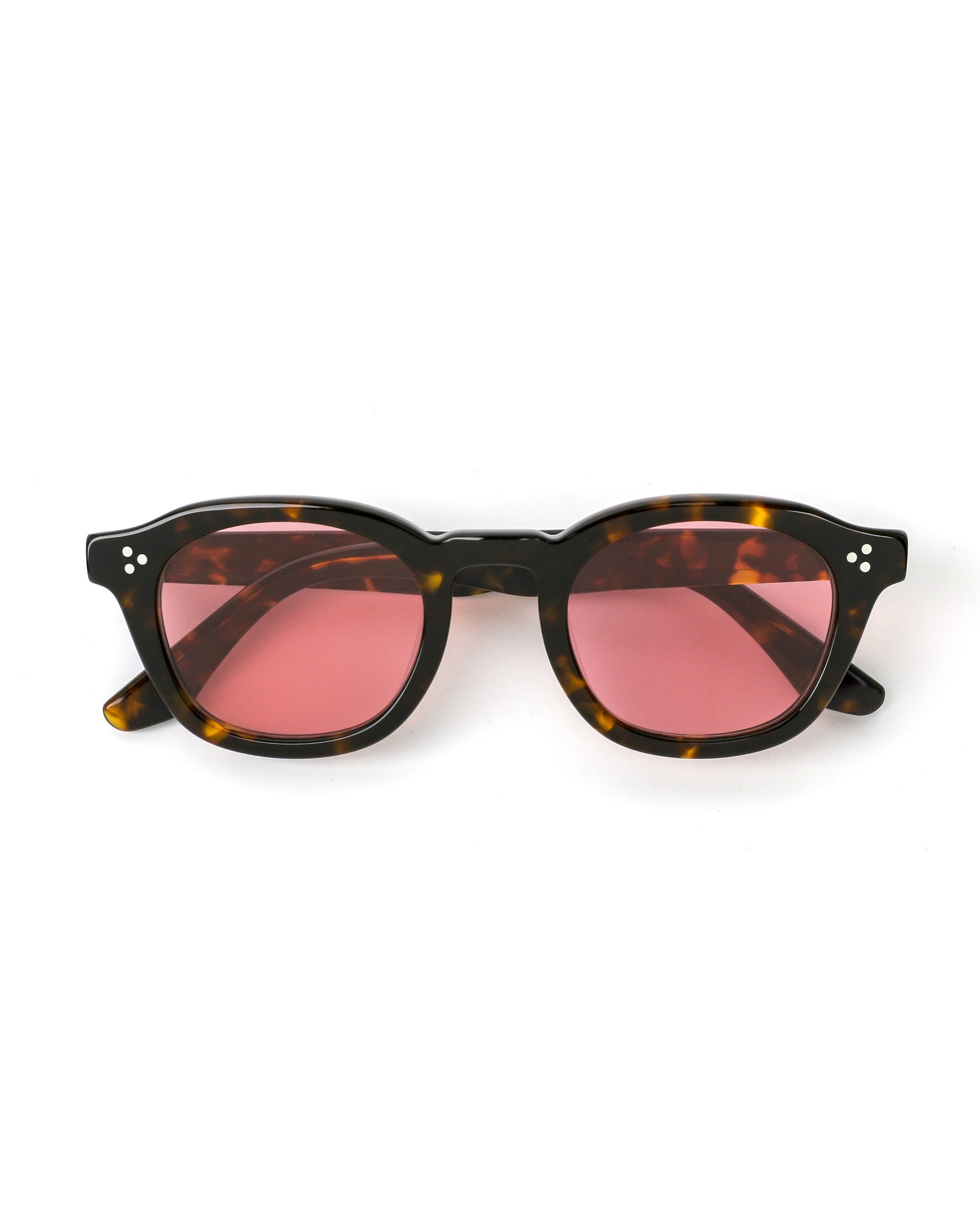 Tahiti Sunglasses - Tortoise Frame, Pink Lens