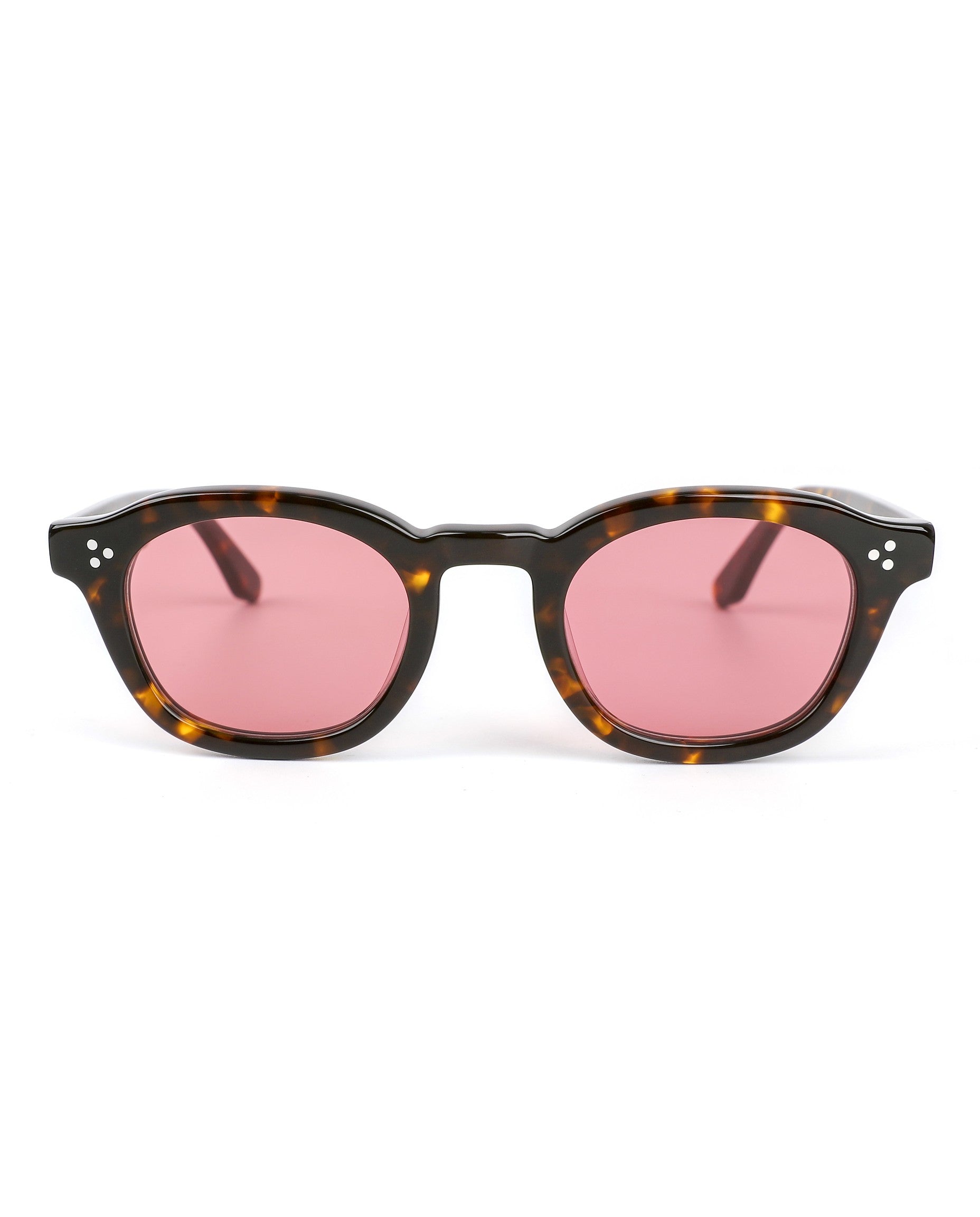 Tahiti Sunglasses - Tortoise Frame, Pink Lens