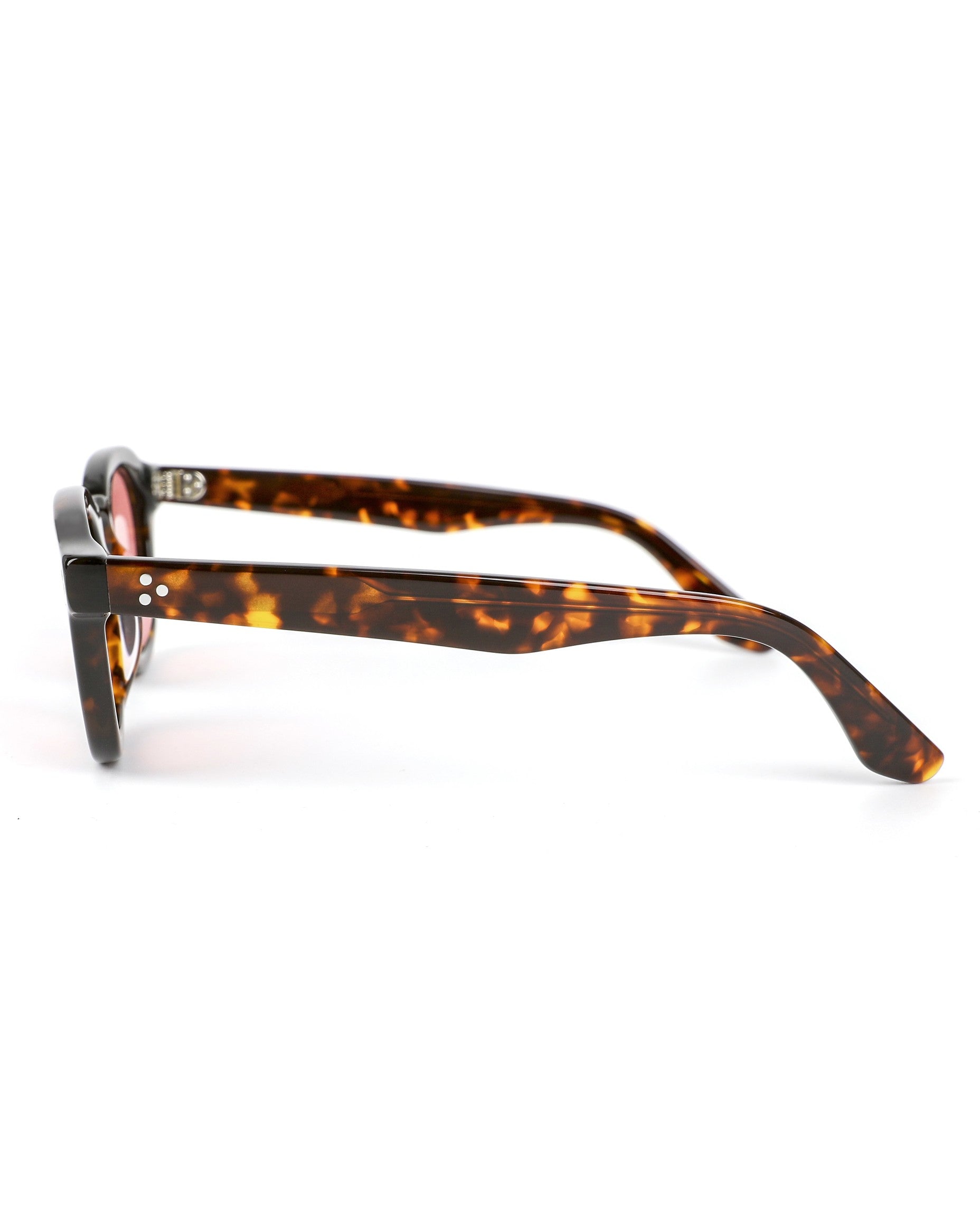 Tahiti Sunglasses - Tortoise Frame, Pink Lens