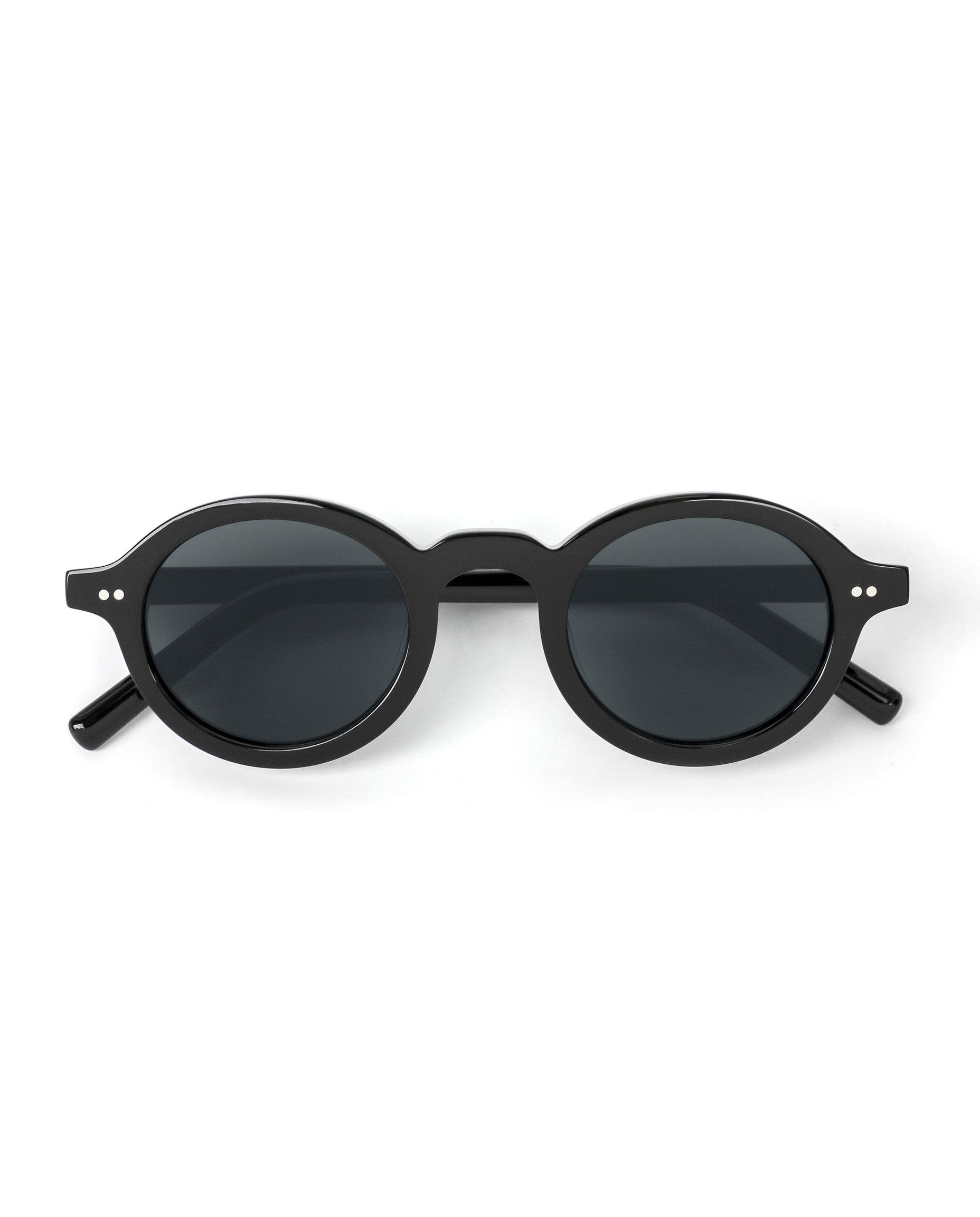 Maui Sunglasses - Black Frame, Grey Lens