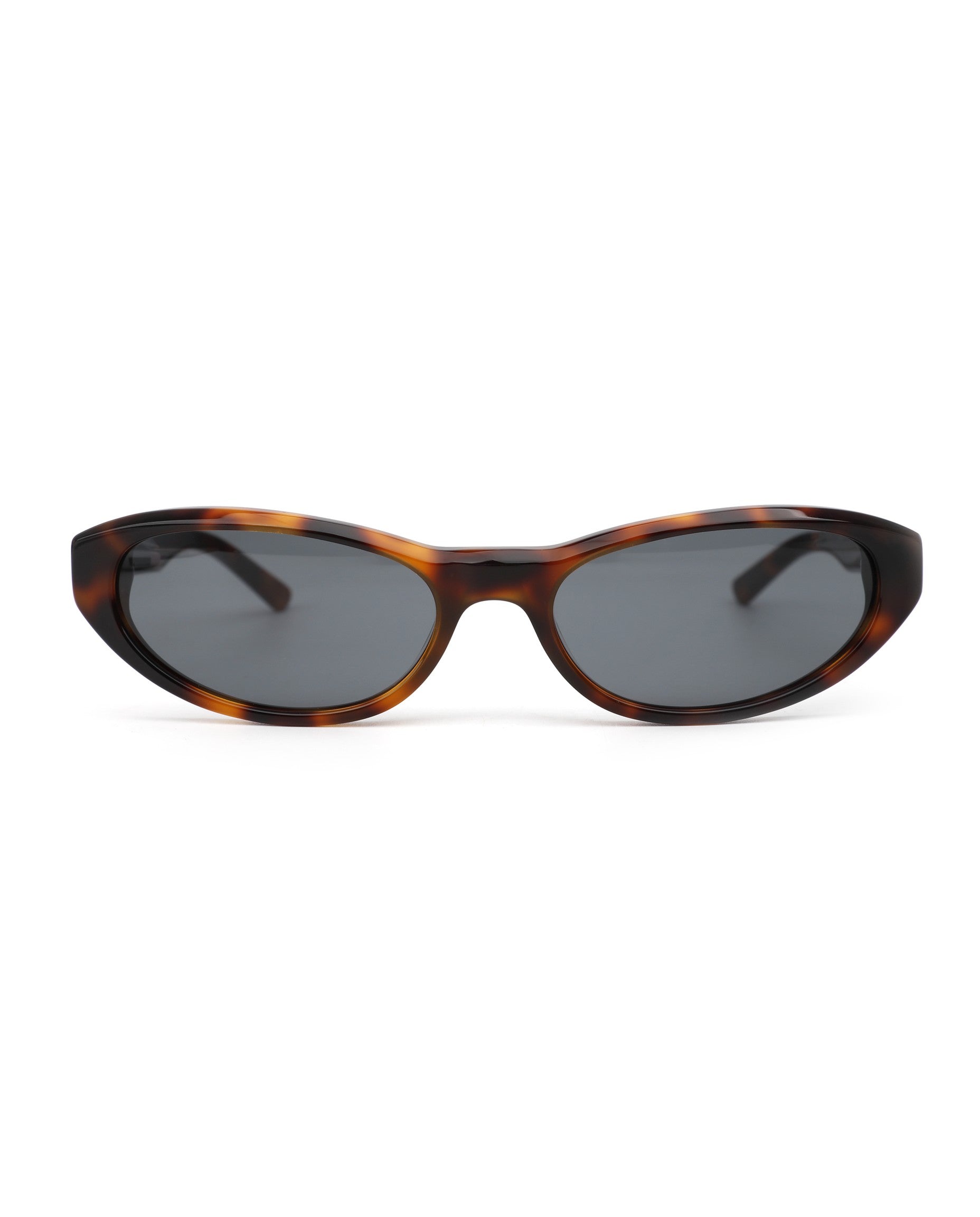 Marbella Sunglasses - Tortoise Frame, Grey Lens