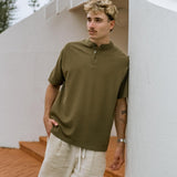 Henley Tee - Army