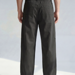 Workers Trousers - Soft Black - Back View