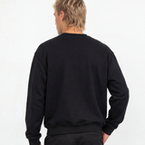 Relaxed Crewneck Sweatshirt - Black