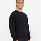 Relaxed Crewneck Sweatshirt - Black