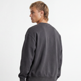 Relaxed Crewneck Sweatshirt - Dark Grey