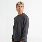 Relaxed Crewneck Sweatshirt - Dark Grey