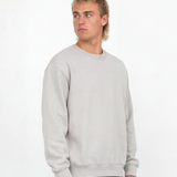 Relaxed Crewneck Sweatshirt - Light Grey