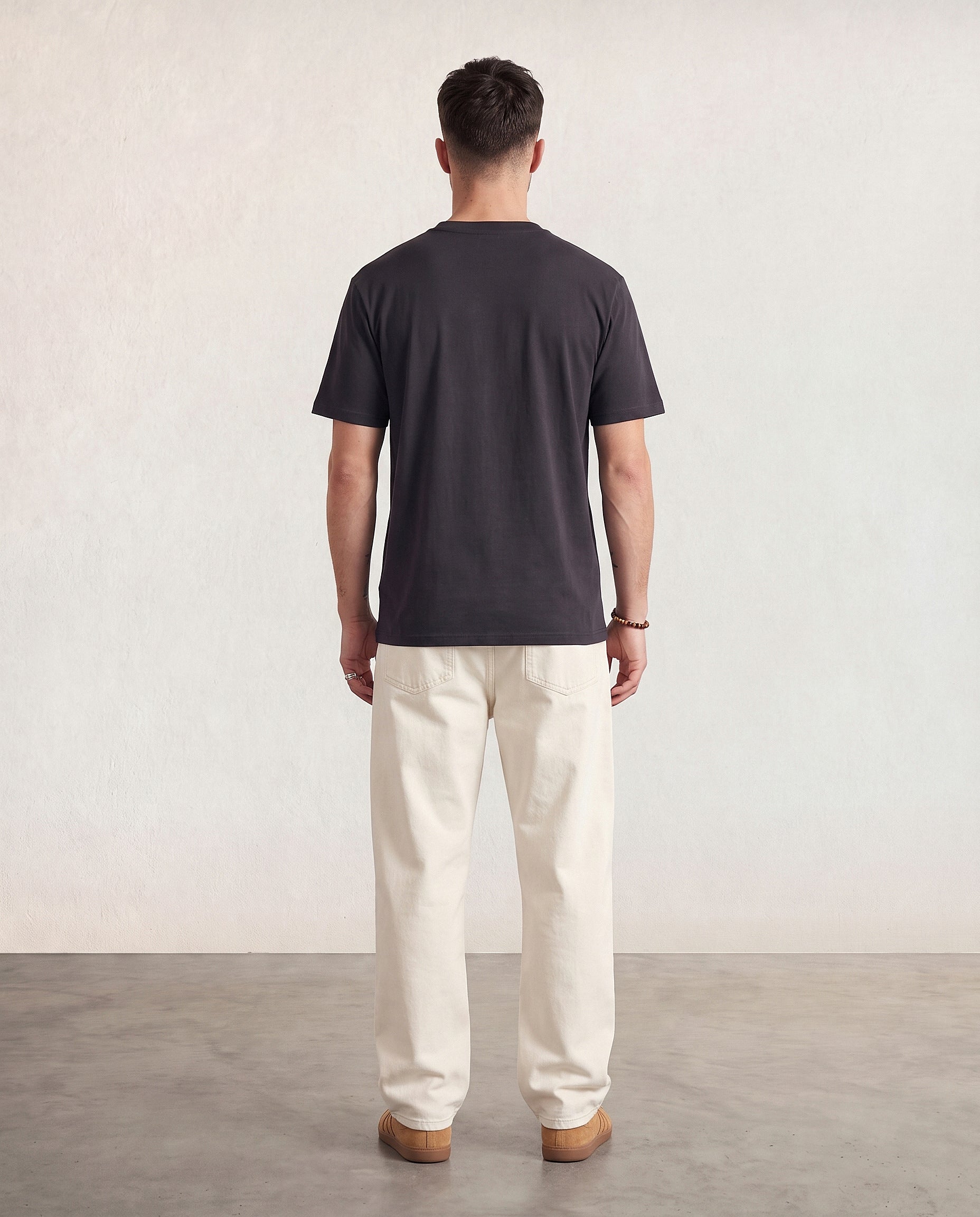 Hipland 300GSM Big Tee Black, back