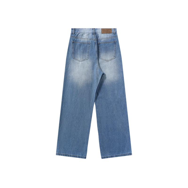 Wide Leg Jean - Blue