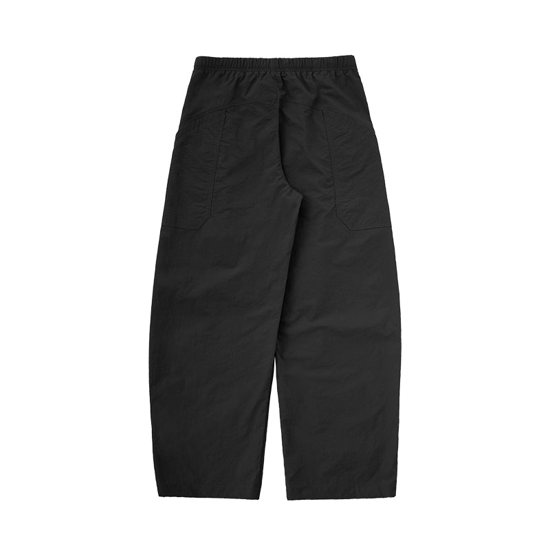 Curved Cargo Pant - Black