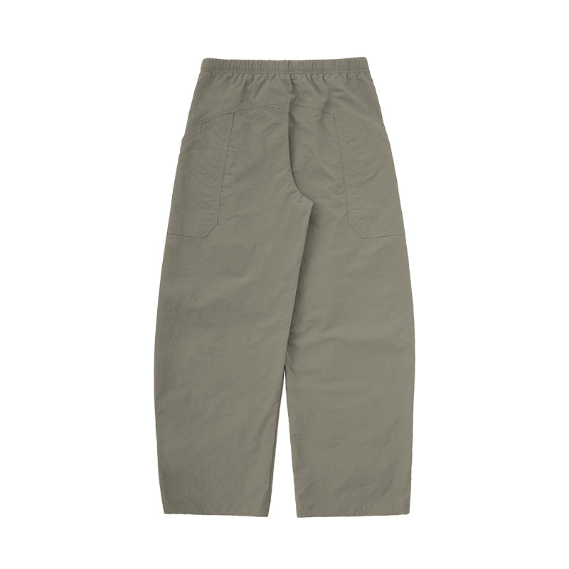 Curved Cargo Pant - Almond