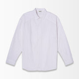 Jude Pinstripe Shirt - Peach Stripe