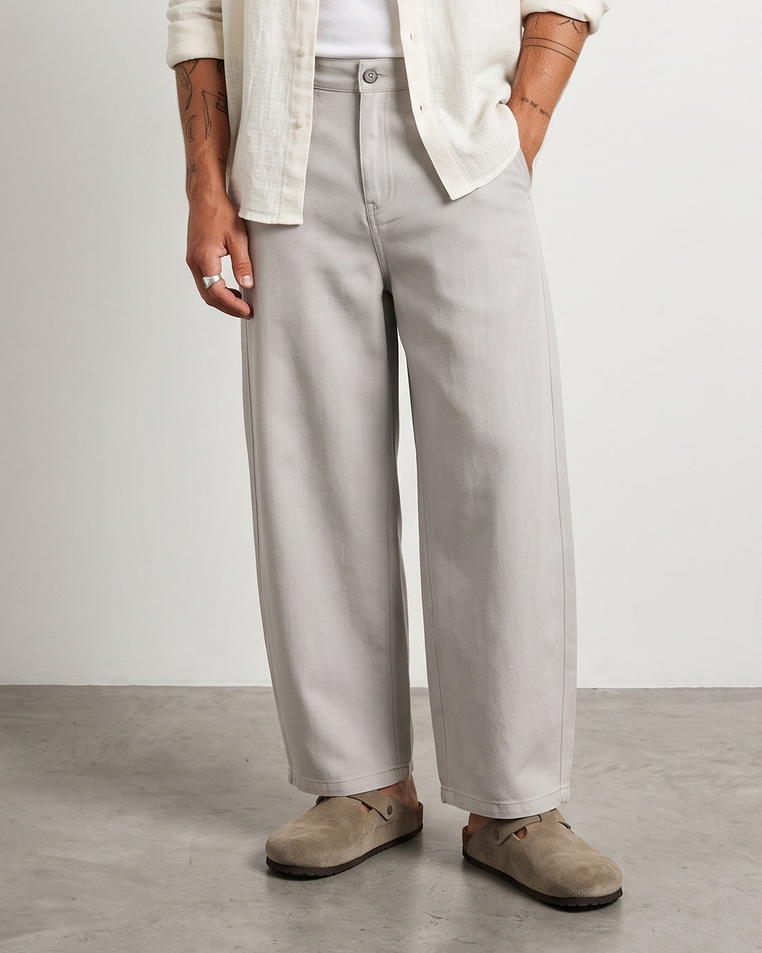 Lyocell Barrel Pant - Paris Grey - 26119-PARIS-GREY-lower-body-crop-exact