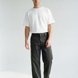 Hipland Echo Trouser — Charcoal — front alternate view