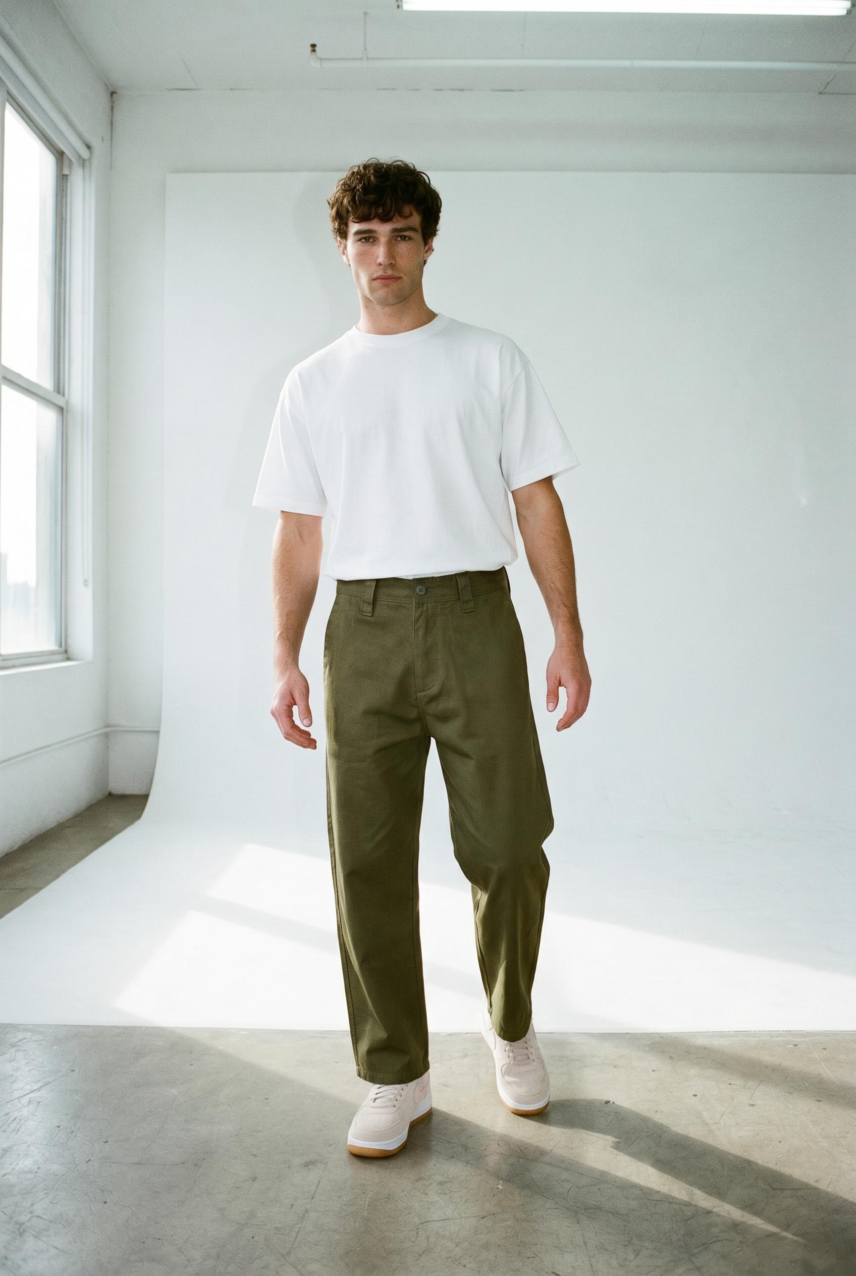 Hipland Echo Trouser — Army — detail view