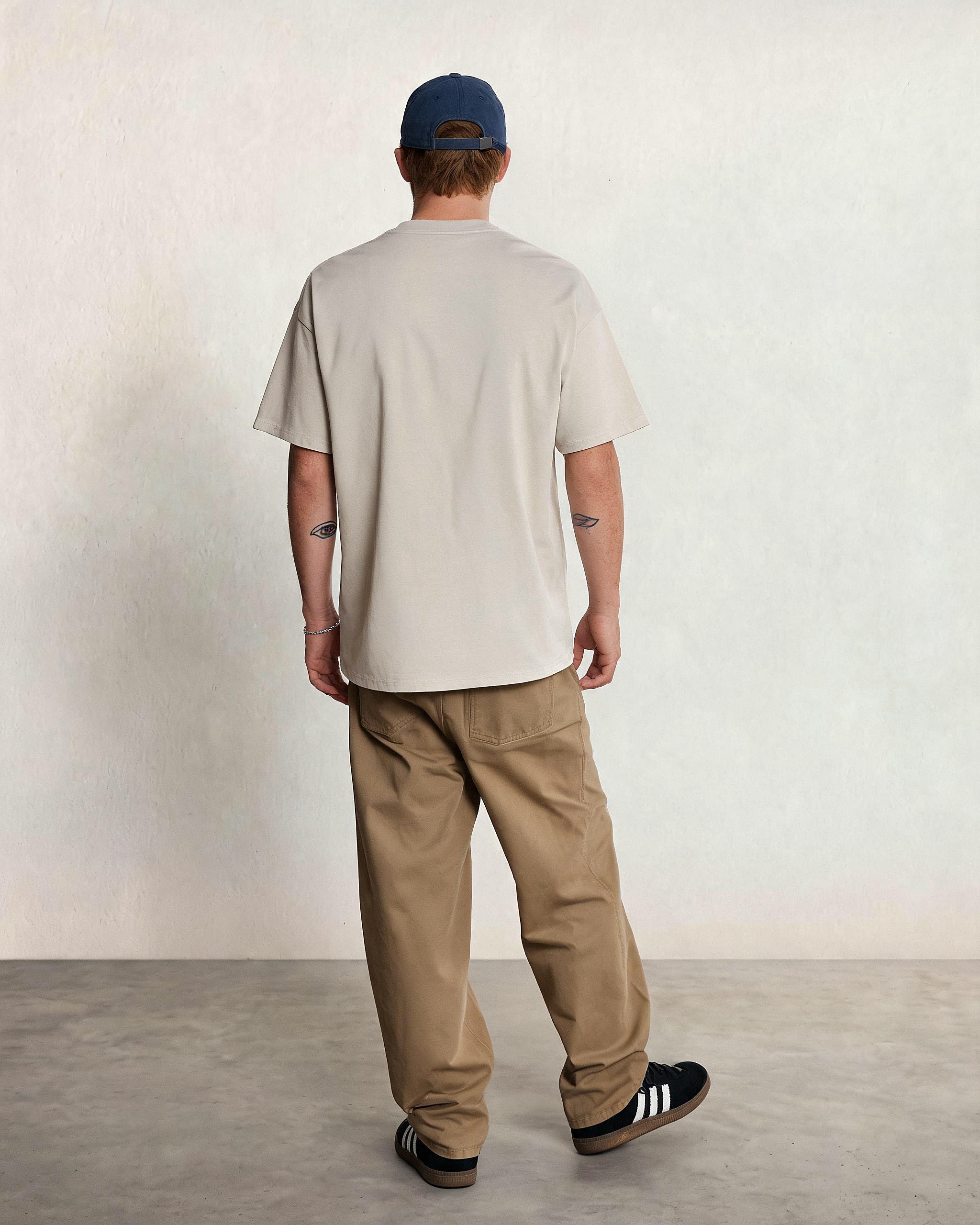 Hipland Frame Tee Grey - back