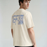 Hipland Cost Of Living Tee — fabric detail view