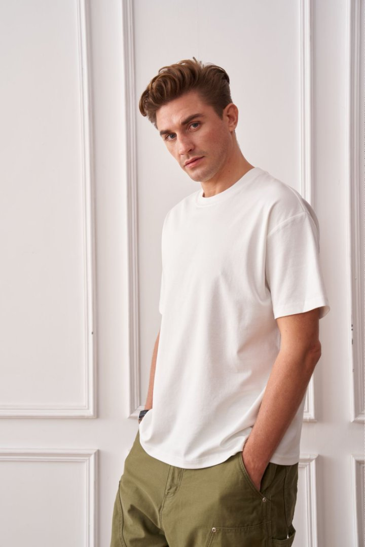 Frame Tee - White