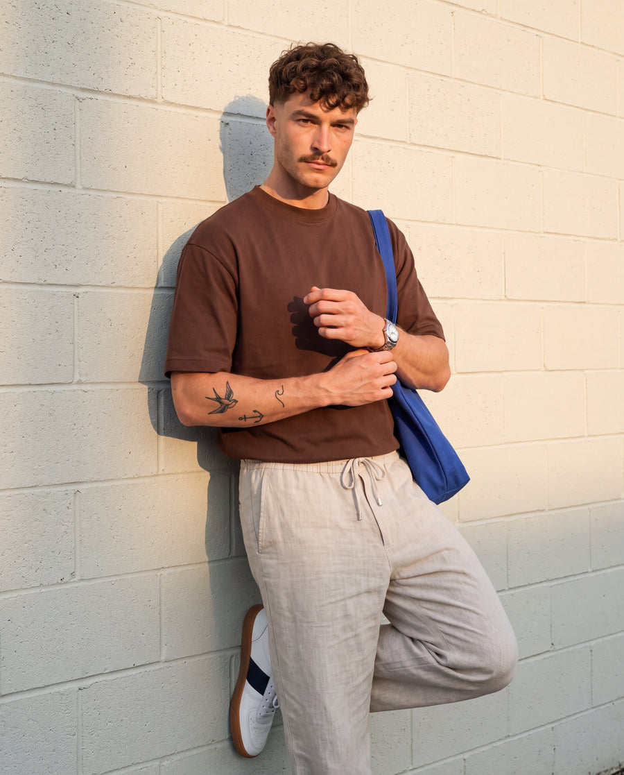 Frame Tee - Chocolate