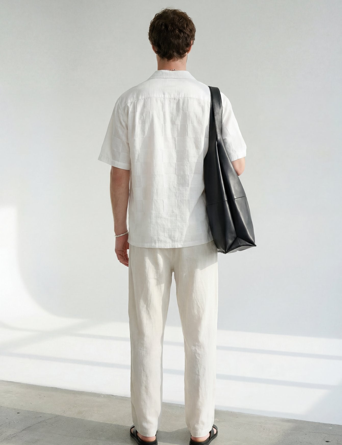 Hipland Nara Beach Trouser Natural lifestyle