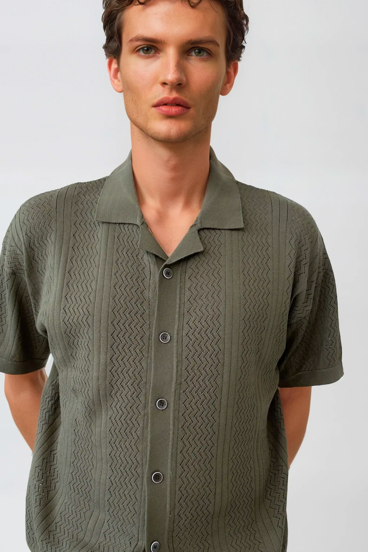 Breeze Button-Up - Green