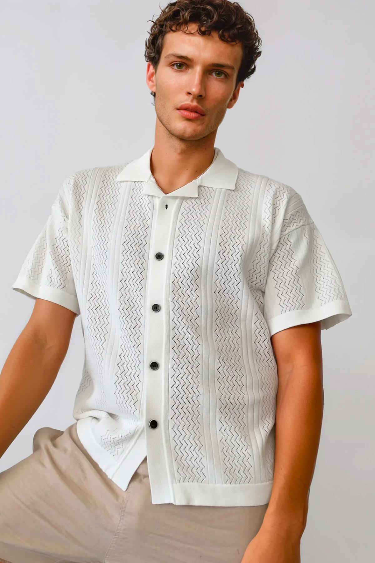 Breeze Button-Up - White